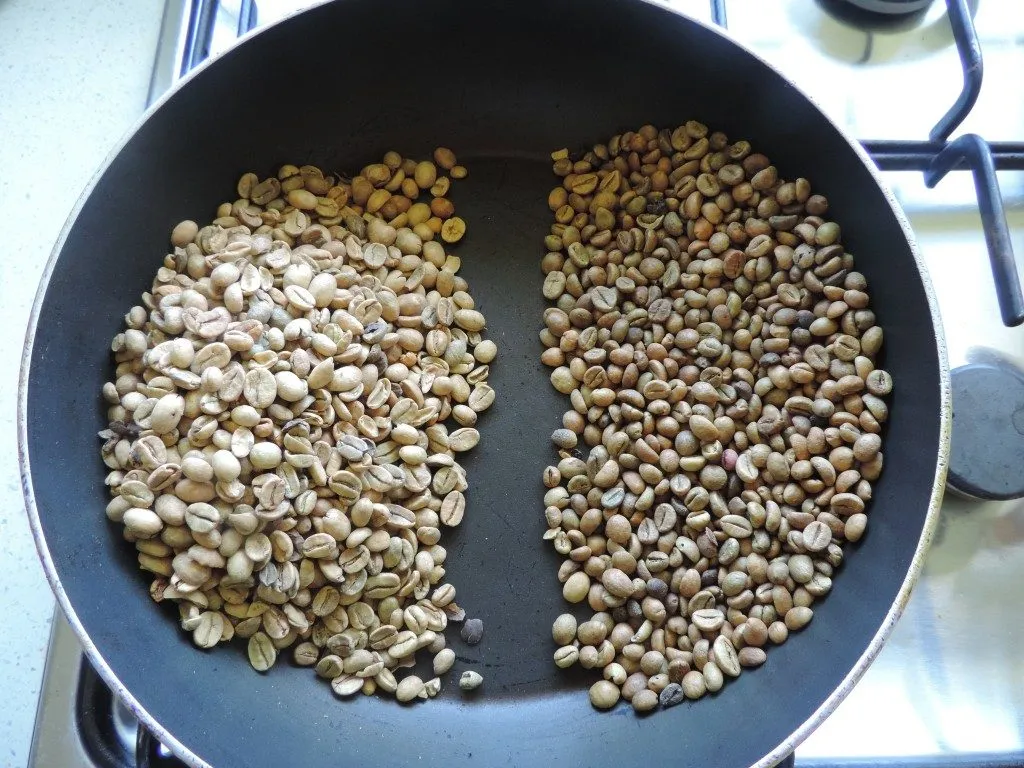 2.Arabica &#x26; Robusta in a Pan